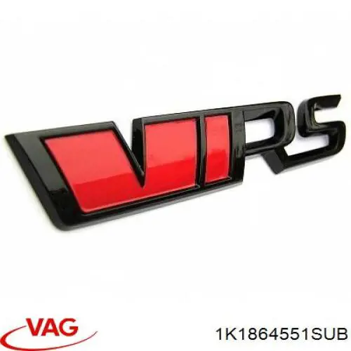 Купити 1K1864551SUB VAG Упор для ніг, передній
