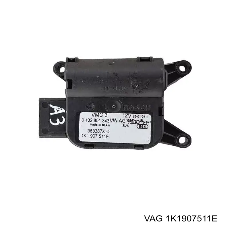 1K1907511E VAG Мотор заслінки печі