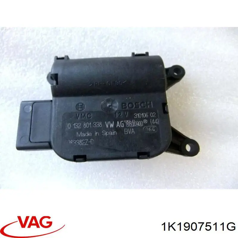 1K1907511D VAG Мотор заслінки печі