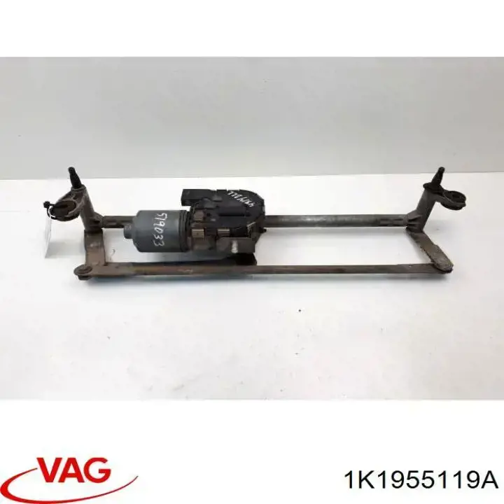 1K1955119A VAG двигун склоочисника лобового скла (трапеції)