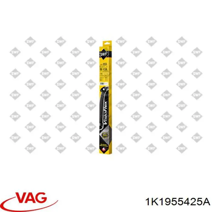Щітка-двірник лобового скла, водійська VAG 1K1955425A ціна, від 22.74 USD