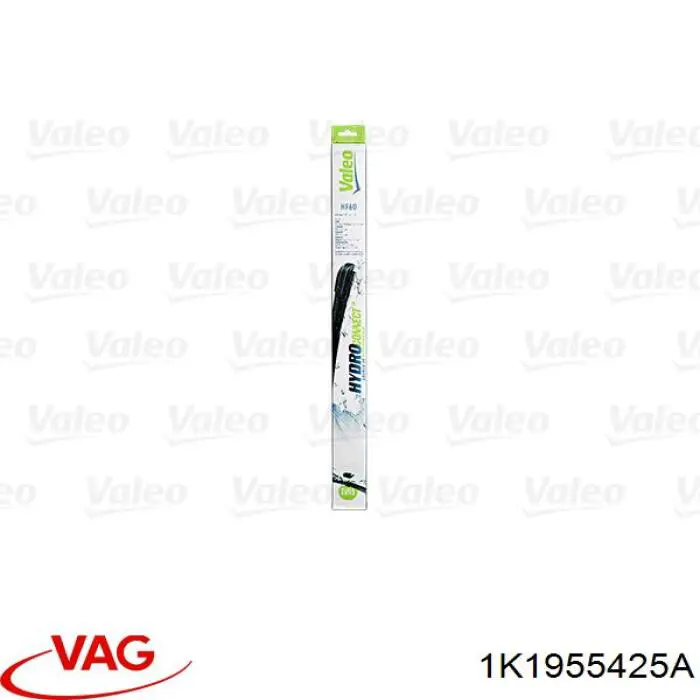 Купити 1K1955425A VAG Щітка-двірник лобового скла, водійська