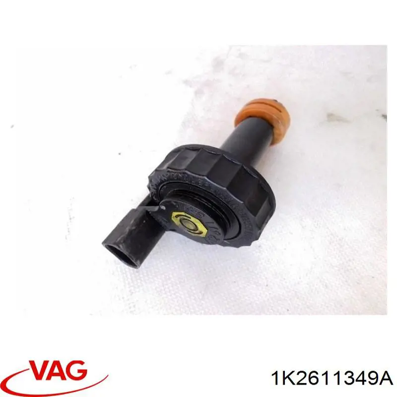 Кришка бачка головного гальмівного циліндру VAG 1K2611349A ціна, від 12.67 USD