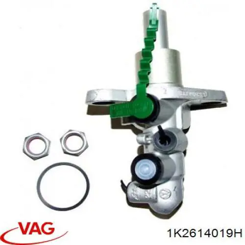Циліндр головний гальма (Гідротормоз) VAG 1K2614019D ціна, від 31.67 USD