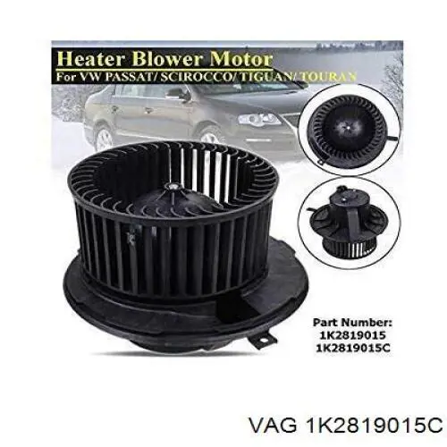 Моторчик пічки VAG 1K2819015C