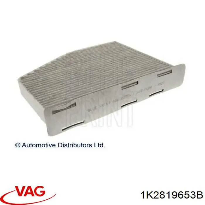 Повітряний фільтр салону VAG 1K2819653B