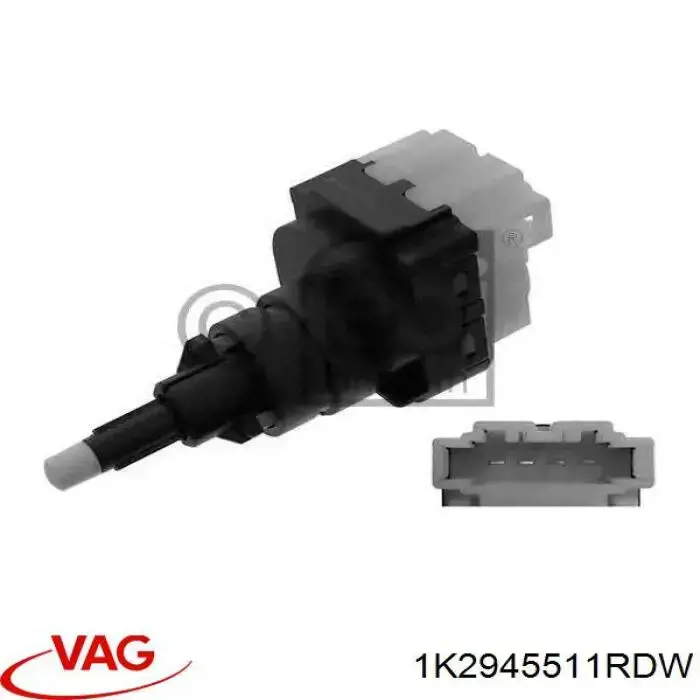 Купити 1K2945511RDW VAG Датчик педалі гальма