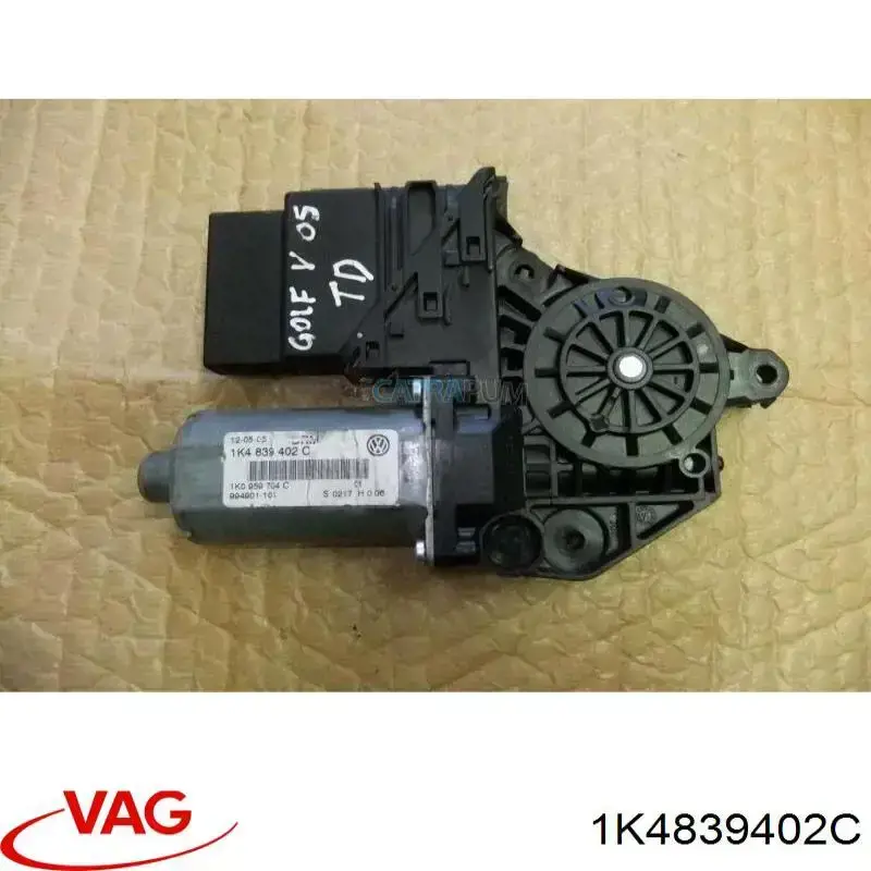 Купити 1K4839402C VAG Механізм склопідіймача двері задньої, правої
