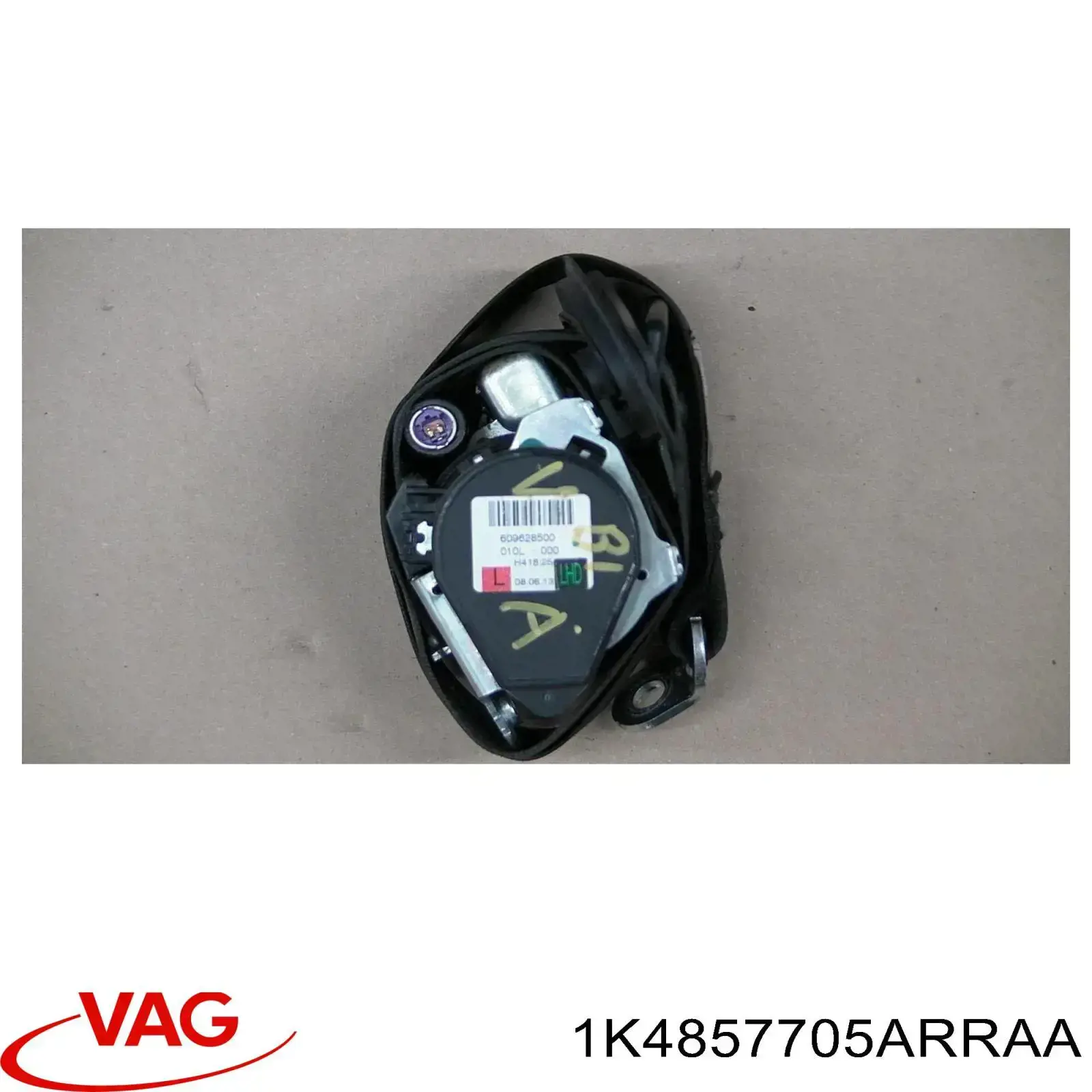 1K4857705ARRAA VAG Пасок безпеки передній лівий