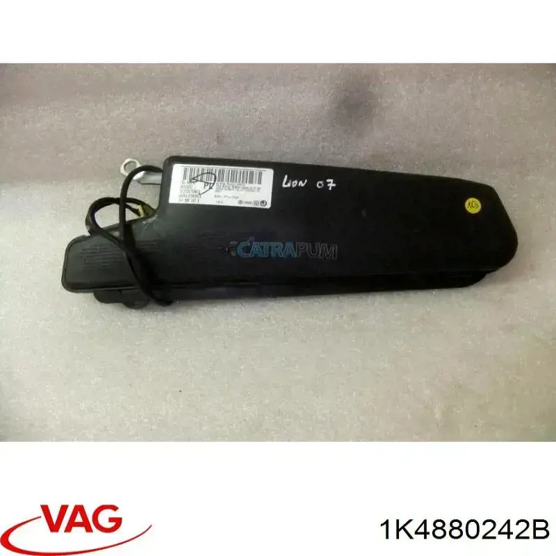 1K4880242B VAG Подушка Айрбег спинки сидіння правого