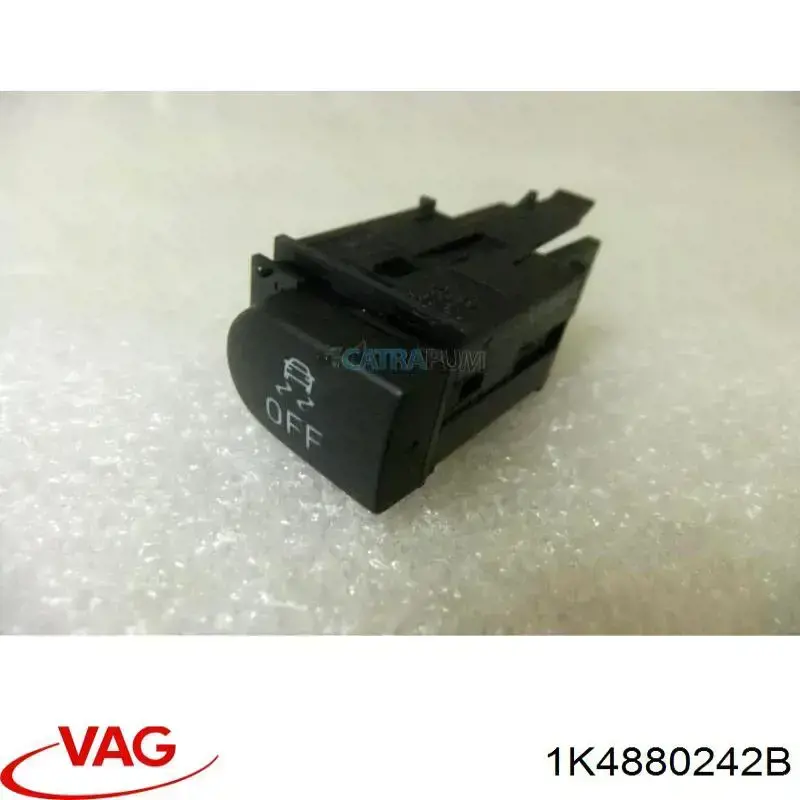 Купити 1K4880242B VAG Подушка безпеки AIRBAG спинки сидіння, правого