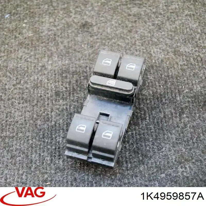1K4959857A VAG Кнопки переднього лівого склопід'ємника