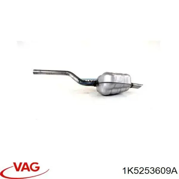 1K5253609A VAG Глушник, задня частина