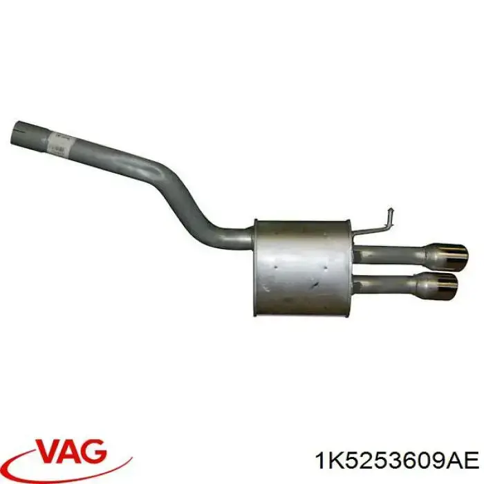1K5253609AE VAG Глушилка задня
