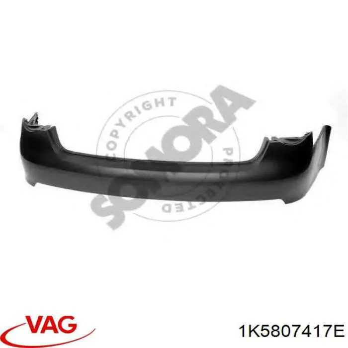 Кожух бампера заднього Signeda PVG04230BA ціна, від 43.70 USD