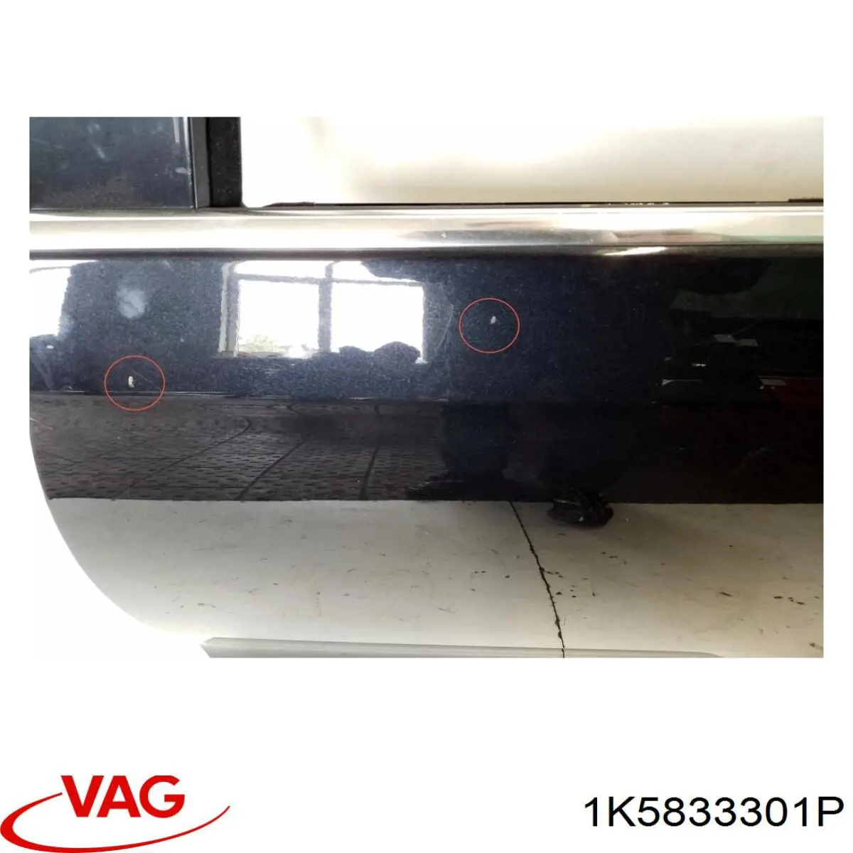 Купити 1K5833301P VAG Двері задні, ліві