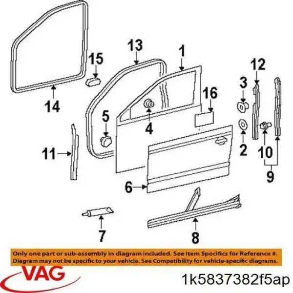 1K5837382F5AP VAG 