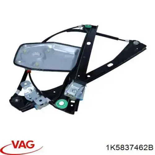 Механізм склопідіймача двері передньої, правої VAG 1K5837462B