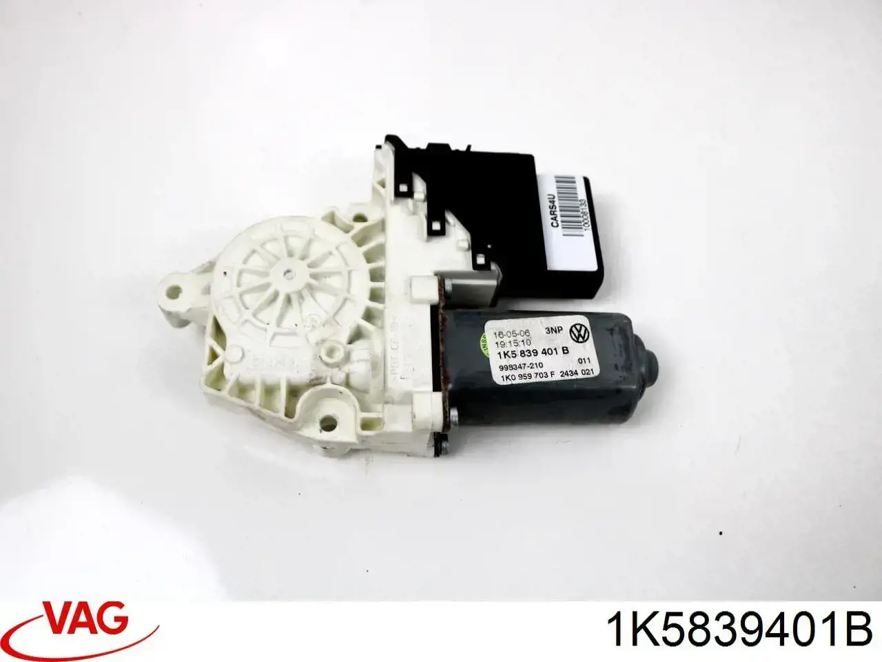 1K5839401B VAG Механізм склопідйомника двері задньої, лівої