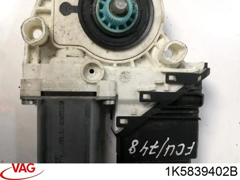 Мотор склопідйомника дверей задніх, правих VAG 1K5839402B ціна, від 19.00 USD