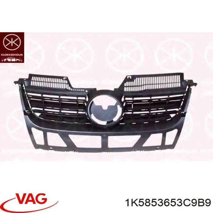 Облицювання радіатора FPS FP9544990 ціна, від 40.16 USD
