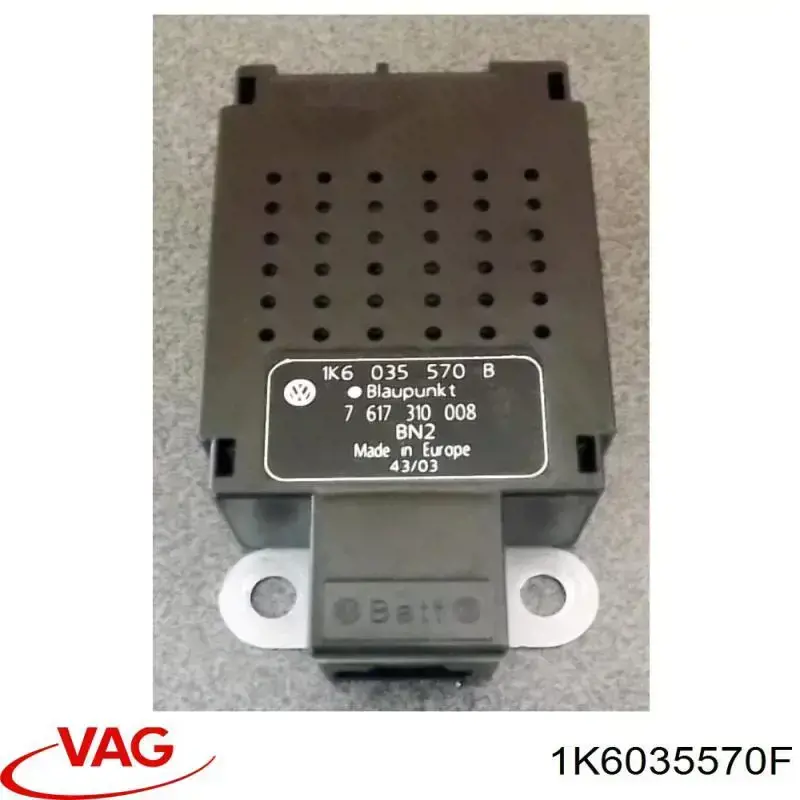 1K6035570F VAG підсилювач сигналу антени