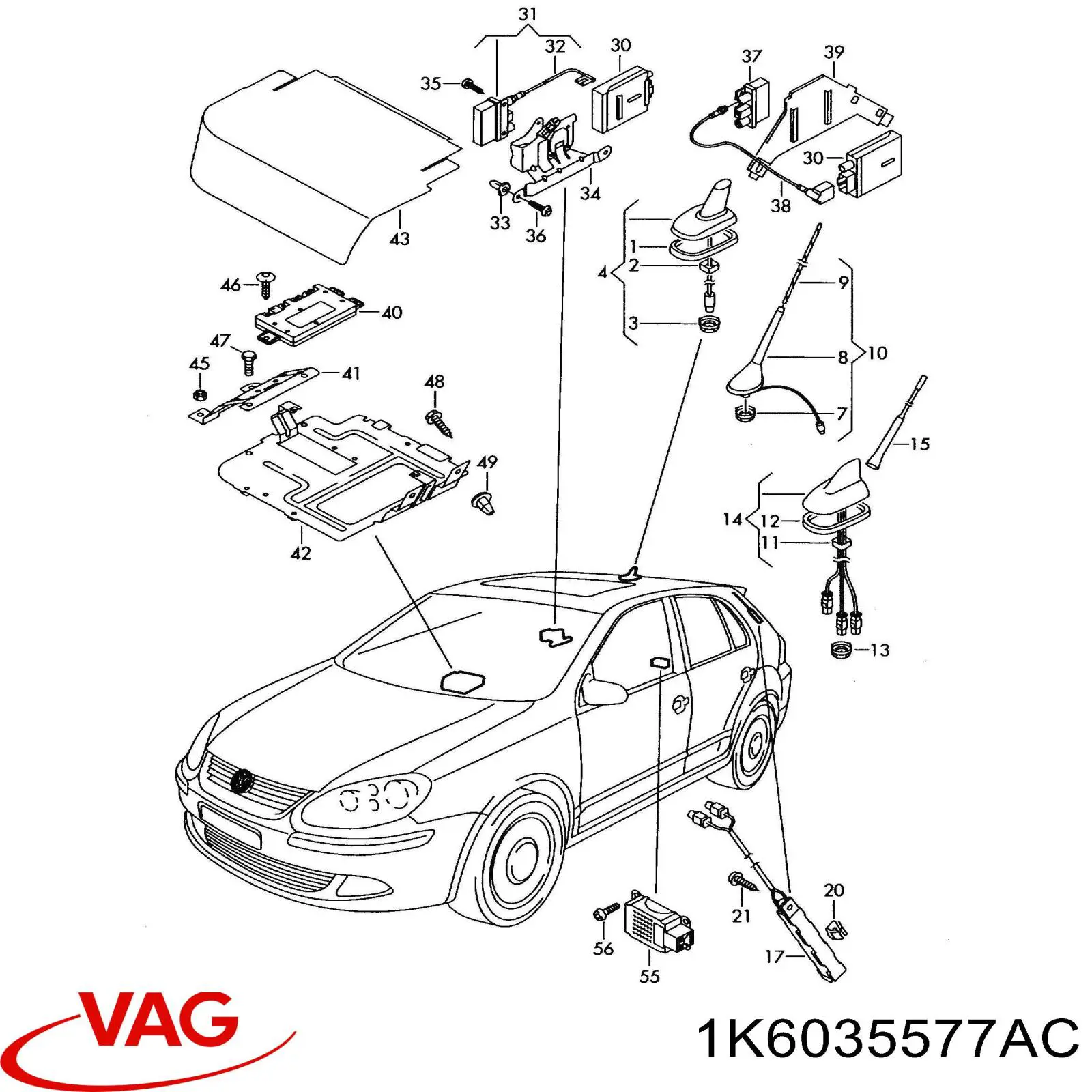 Купити 1K6035577AC VAG 