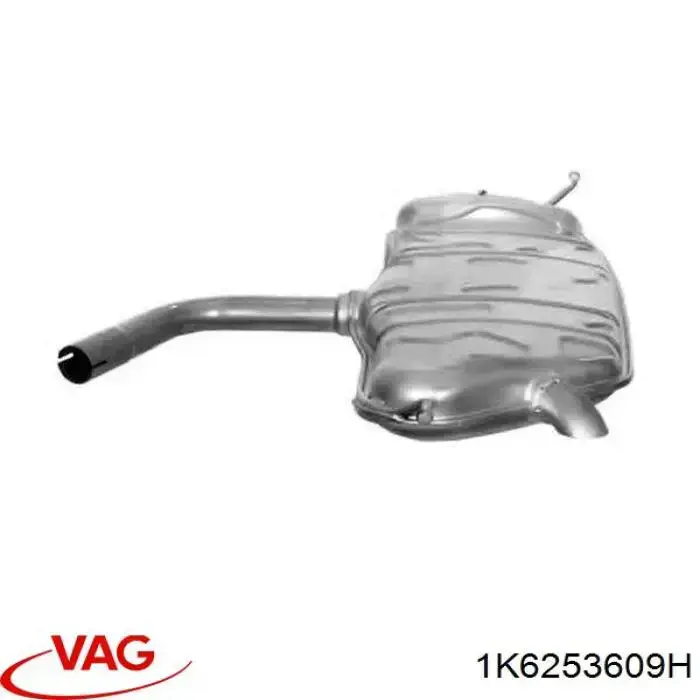 Купити 1K6253609H VAG Вихлоп