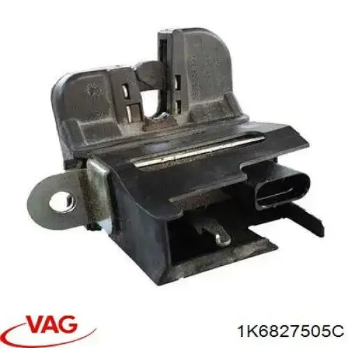 Купити 1K6827505C VAG Замок, ручка і привід (багажника)