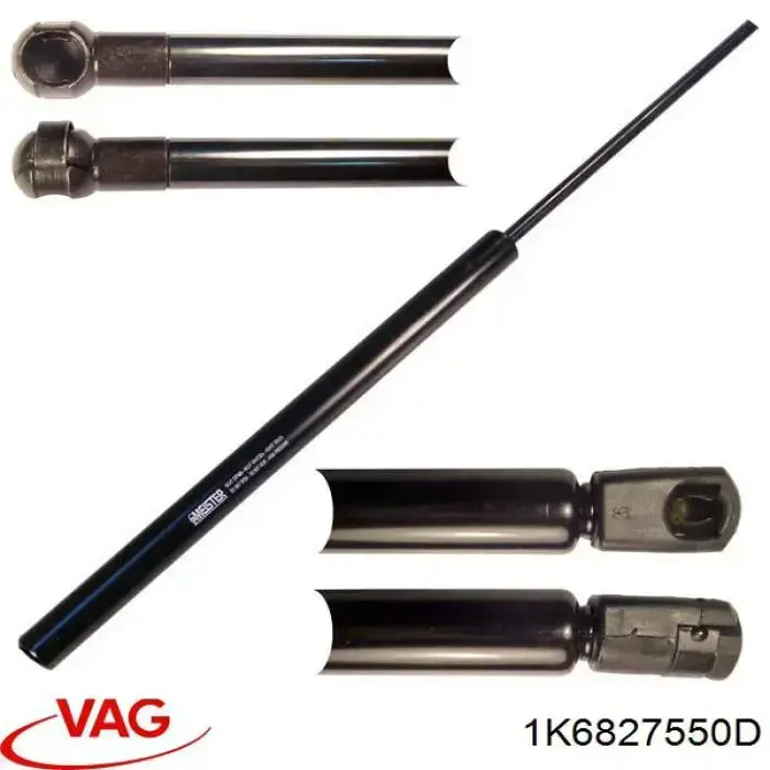 Амортизатор двері задньої VAG 1K6827550D ціна, від 8.40 USD
