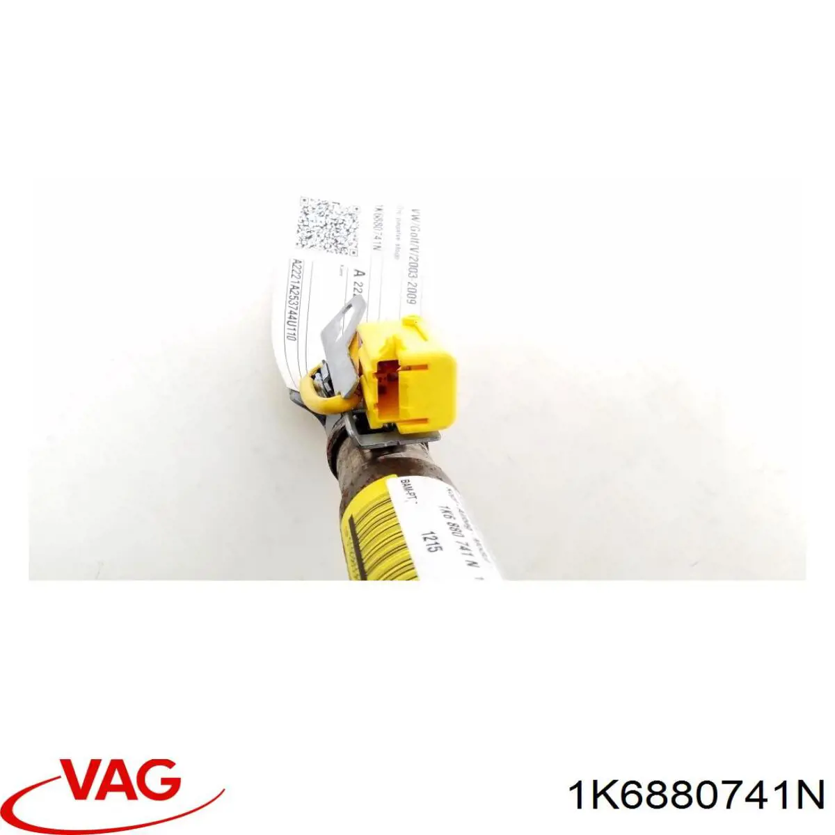 Подушка безпеки, збоку ліва айрбег VAG 1K6880741N ціна, від 15.23 USD