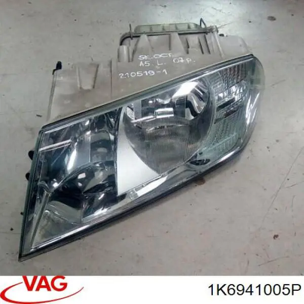 Купити 1K6941005P VAG Основна фара в зборі ліва