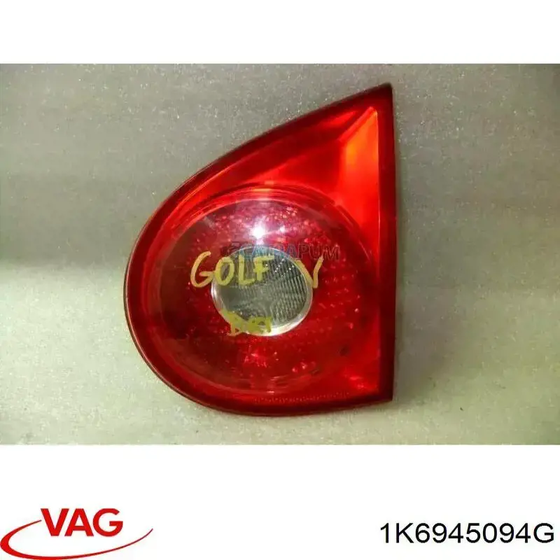 1K6945094G VAG Ліхтар задній правий, внутрішній