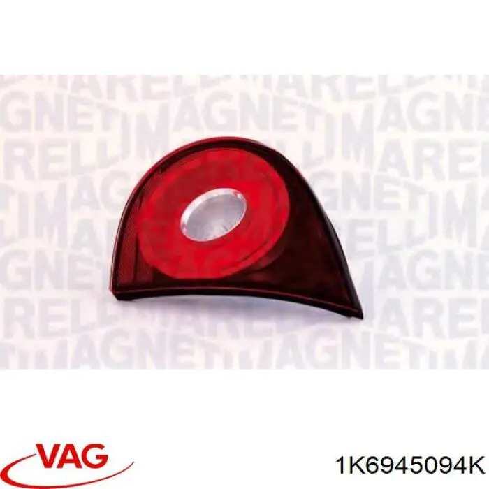 Задні ліхтарі VAG 1K6945094K ціна, від 47.05 USD