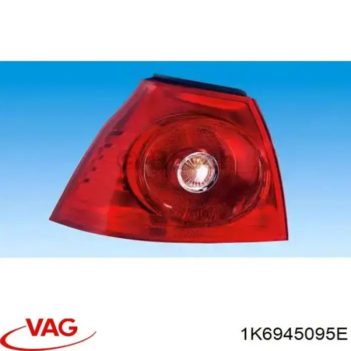 Задня ліва зовнішня фара VAG 1K6945095E ціна, від 31.67 USD