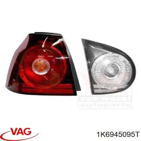 Купити 1K6945095T VAG Ліхтар задній