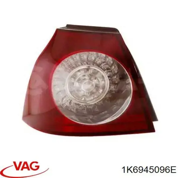 Задній правий зовнішній ліхтар VAG 1K6945096E