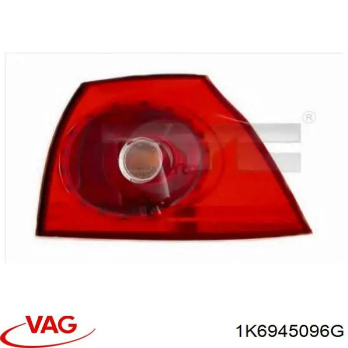 Ліхтар задній правий, зовнішній VAG 1K6945096G ціна, від 34.20 USD