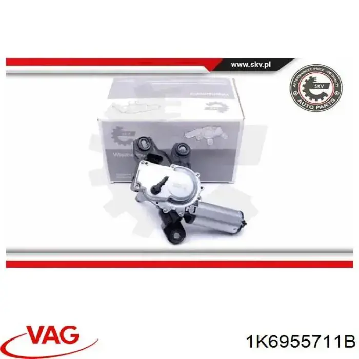 Задній механізм склоочисника VAG 1K6955711B