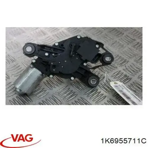 Моторчик заднього склоочисника 1K6955711C VAG