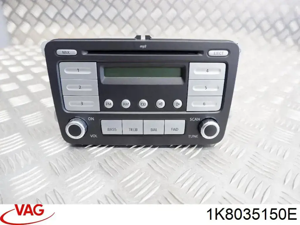 Дисплей багатофункціональний VAG 1K8035150E ціна, від 219.73 USD