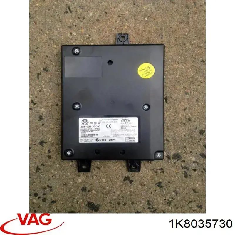 1K8035730C VAG Блок керування Bluetooth