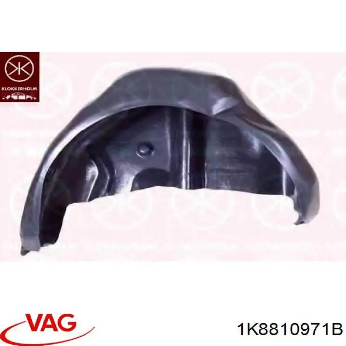 Підкрилок заднього крила, лівий VAG 1K8810971B ціна, від 33.33 USD
