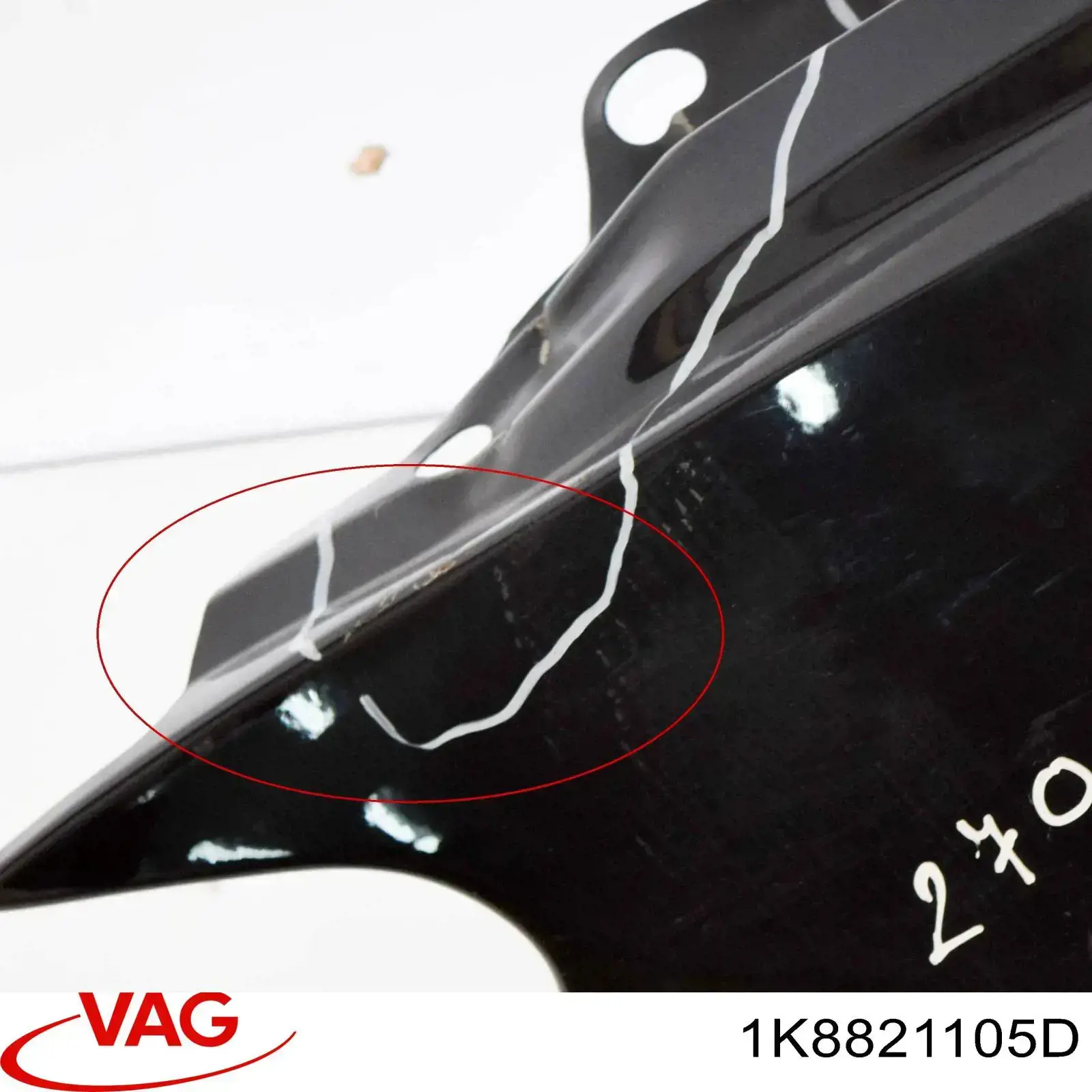 1K8821105D VAG Переднє ліве крило