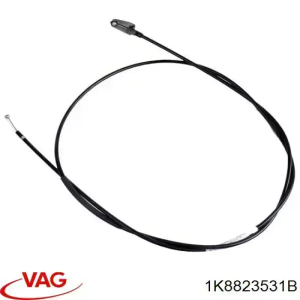 1K8823531B VAG Трос відкриття капота, передній
