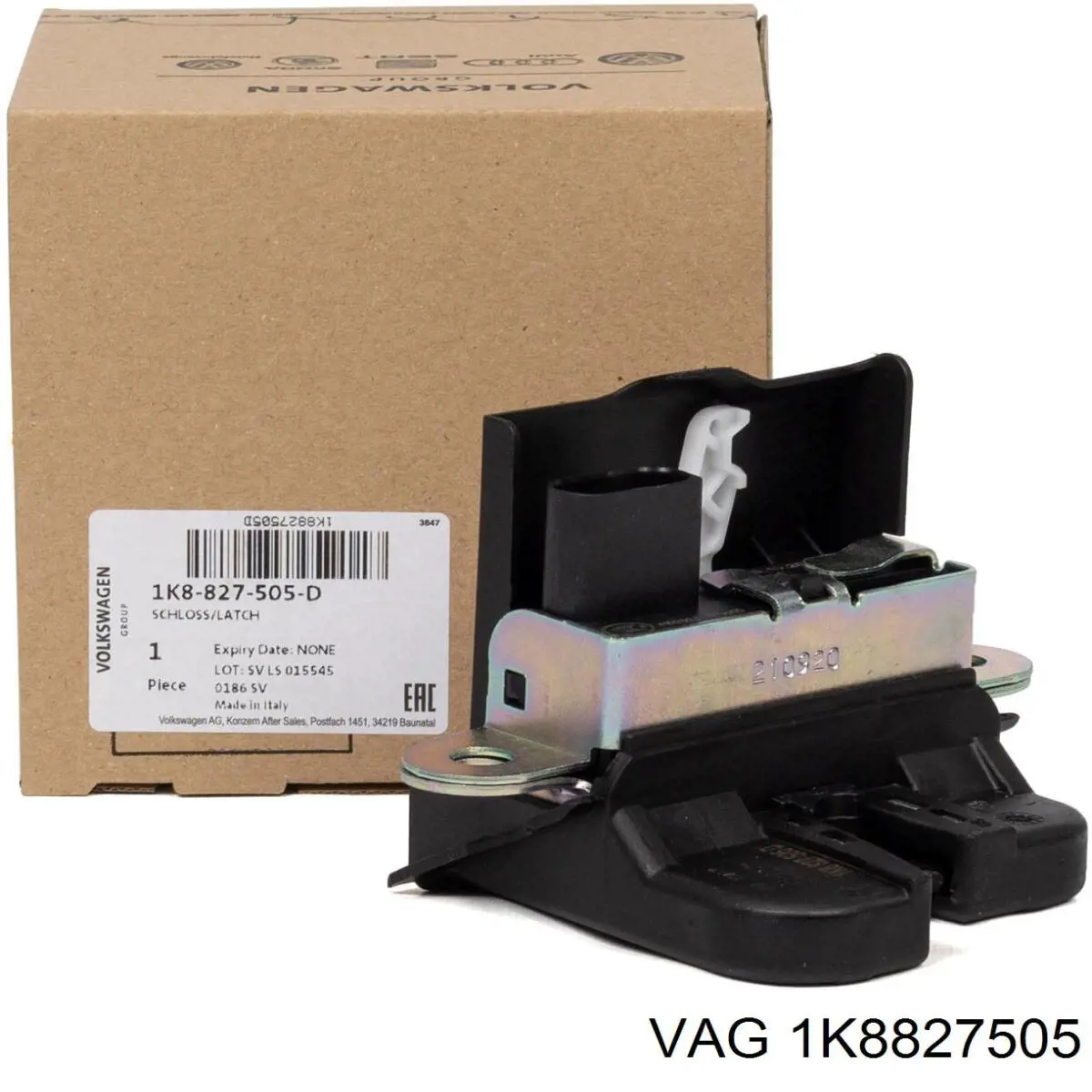 Замок дверей багажника VAG 1K8827505B ціна, від 56.06 USD