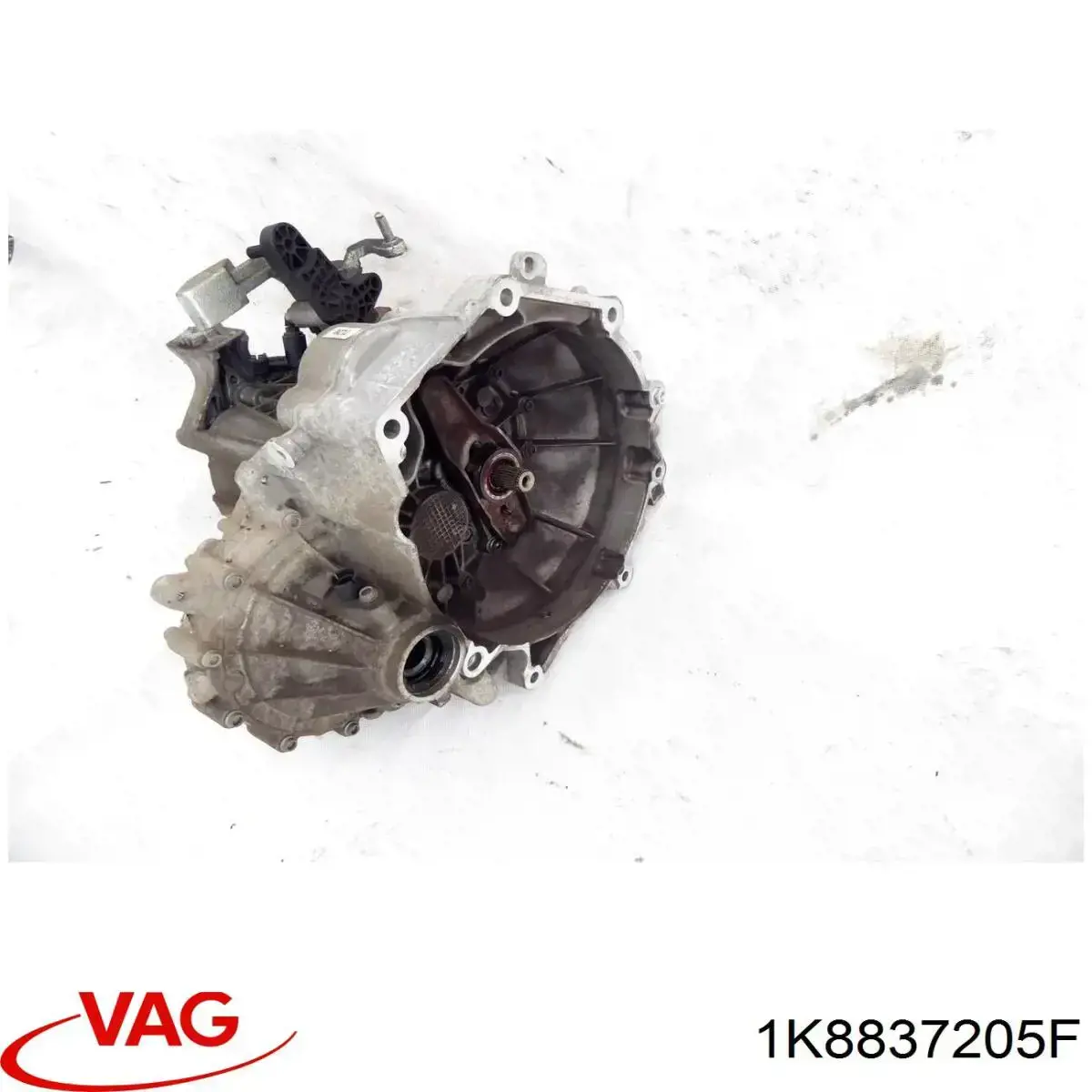 Ручка двері лівою зовнішня перед/зад 1K8837205F VAG