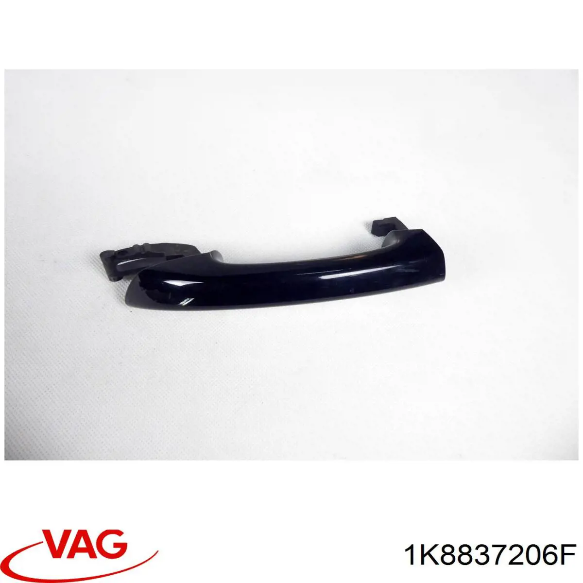 Ручка двері правою зовнішня перед/зад VAG 1K8837206F ціна, від 5.50 USD