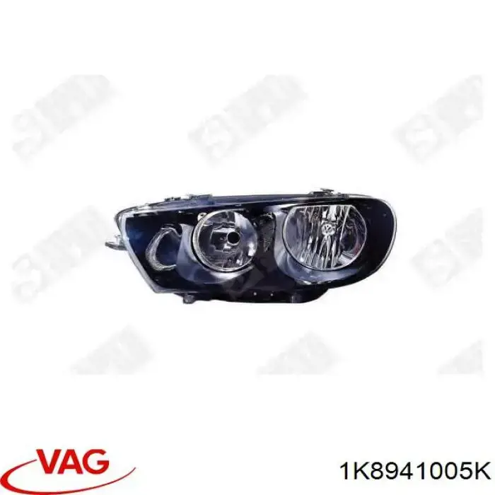 Фари VAG 1K8941005K ціна, від 131.00 USD