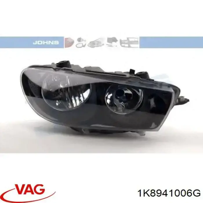 1K8941006G VAG Основна фара - вставка